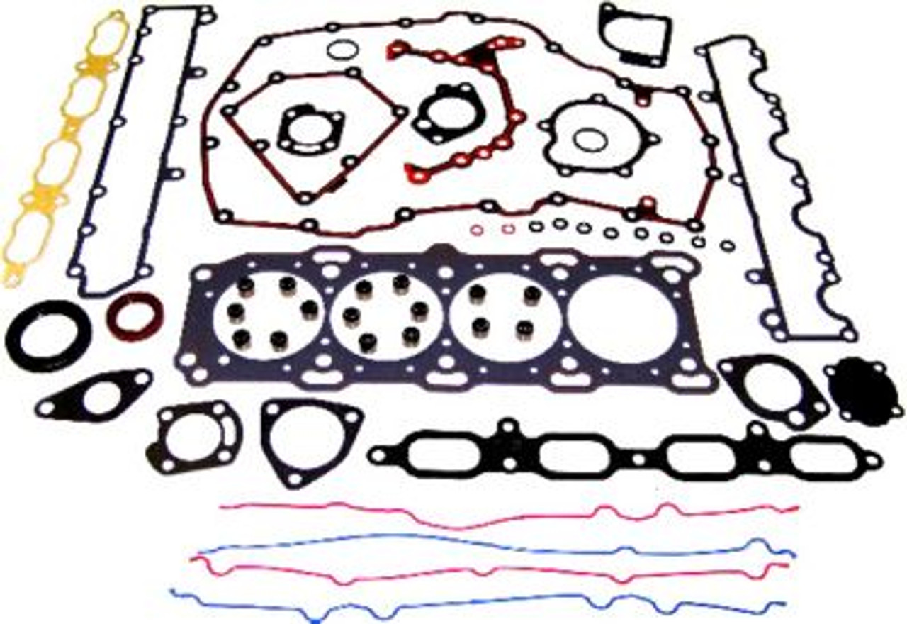 1989 Oldsmobile Cutlass Calais 2.3L Engine Cylinder Head Gasket Set HGS3133 -9