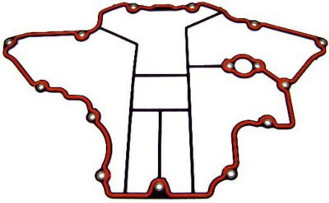 2004 Chevrolet Corvette 5.7L Engine Oil Pan Gasket Set PG3165A -7