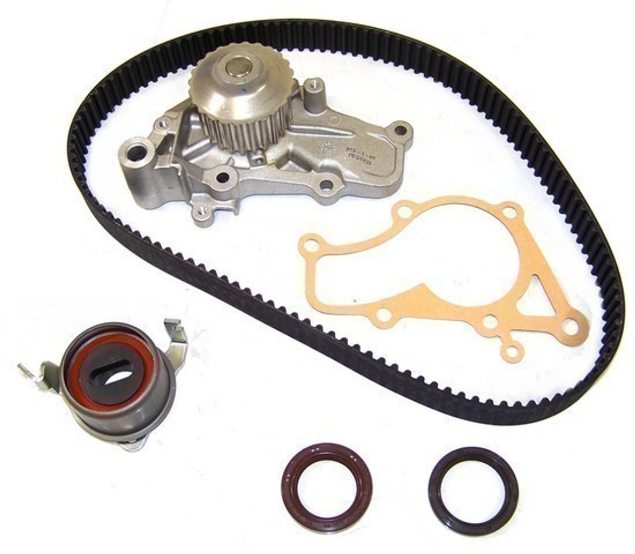 1993 Eagle Summit 1.8L Engine Timing Belt Kit with Water Pump TBK119WP -2