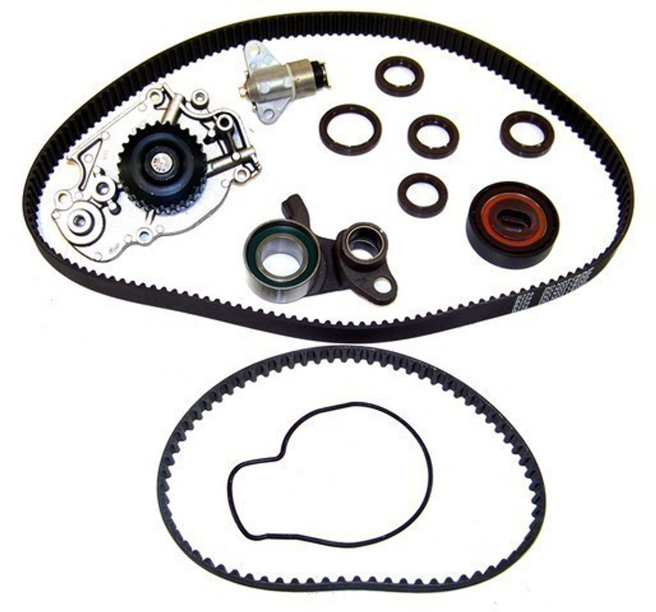 1996 Honda Prelude 2.2L Engine Timing Belt Kit with Water Pump TBK223WP -4