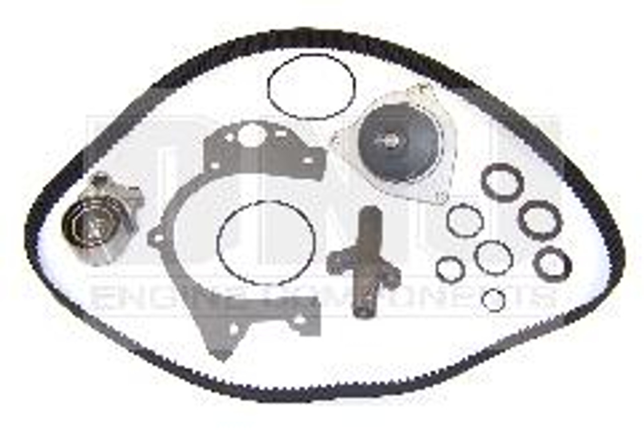 1996 Chrysler New Yorker 3.5L Engine Timing Belt Kit with Water Pump TBK1145AWP -8