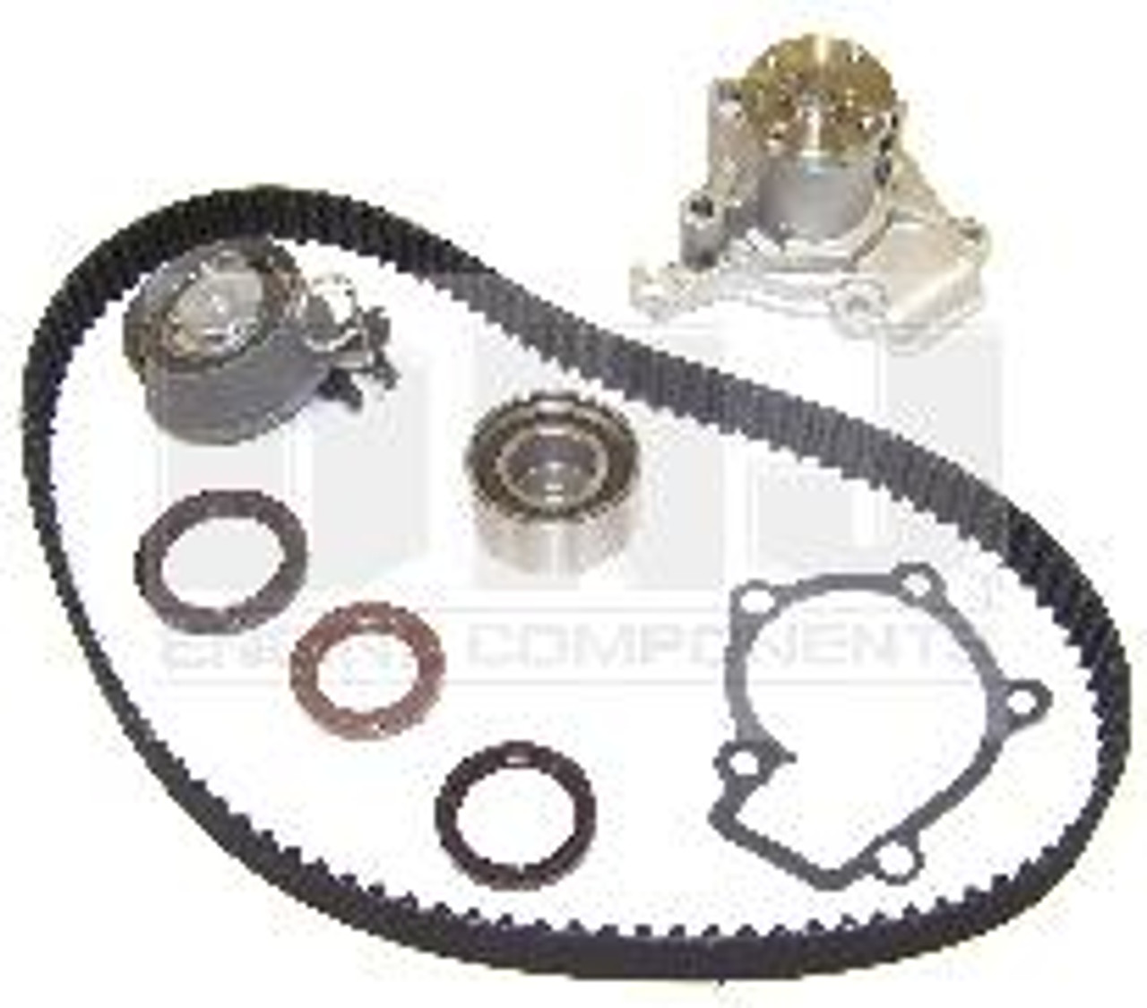 2007 Kia Spectra 2.0L Engine Timing Belt Kit with Water Pump TBK120WP -10