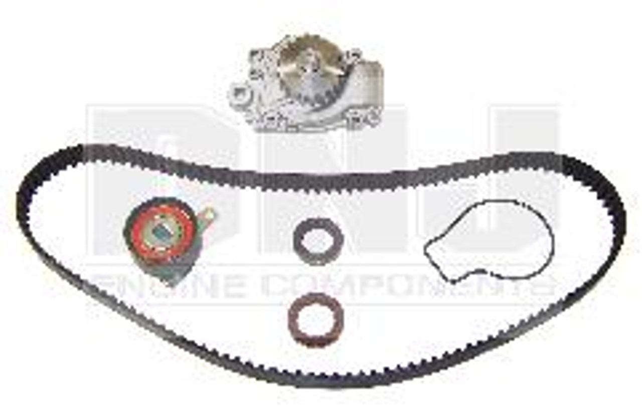 1988 Acura Integra 1.6L Engine Timing Belt Kit with Water Pump TBK211WP -3