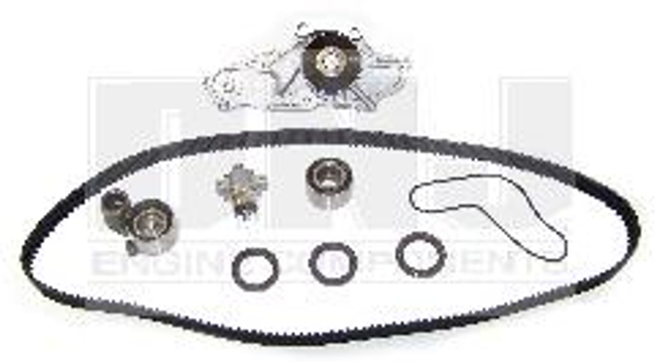1999 Acura CL 3.0L Engine Timing Belt Kit with Water Pump TBK284CWP -3
