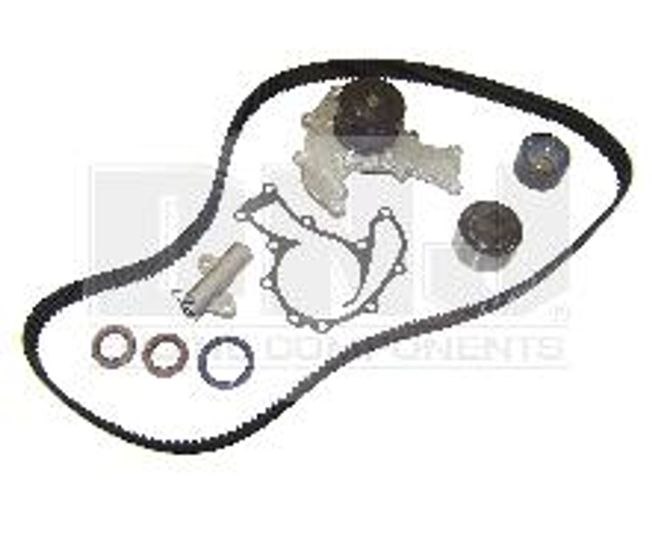 1993 Isuzu Trooper 3.2L Engine Timing Belt Kit with Water Pump TBK355WP -2