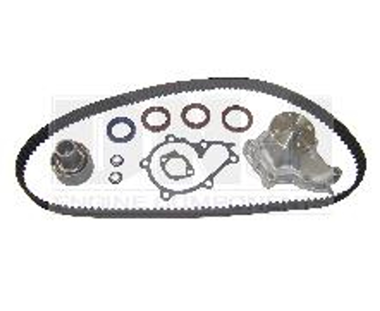 1997 Mercury Villager 3.0L Engine Timing Belt Kit with Water Pump TBK634AWP -3