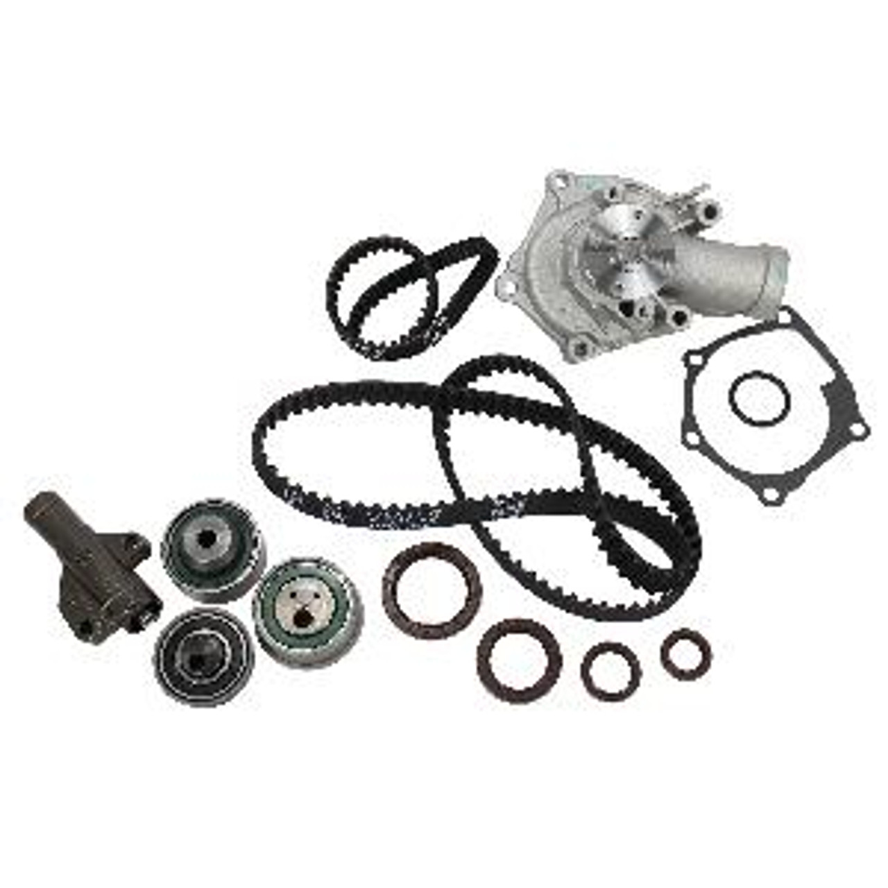 2007 Mitsubishi Eclipse 2.4L Engine Timing Belt Kit with Water Pump TBK162WP -11