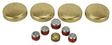 Brass Freeze Plug Set - 1991 Chevrolet Cavalier 2.2L Engine Parts # FPS328ZE13