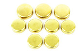 Brass Freeze Plug Set - 1998 Kia Sephia 1.8L Engine Parts # FPS400ZE15