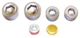 Brass Freeze Plug Set - 1995 Ford Contour 2.5L Engine Parts # FPS458ZE1