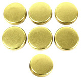 Brass Freeze Plug Set - 1998 Nissan Altima 2.4L Engine Parts # FPS602ZE20