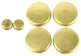 Brass Freeze Plug Set - 1996 Volkswagen Passat 2.0L Engine Parts # FPS800ZE116