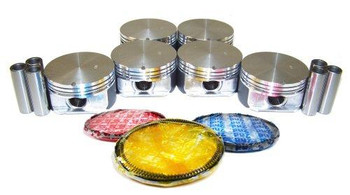 Piston Set with Rings - 2006 Dodge Grand Caravan 3.8L Engine Parts # PRK1108ZE55