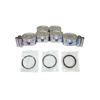 Piston Set with Rings - 2000 Ford E-250 Econoline 4.2L Engine Parts # PRK4123ZE35