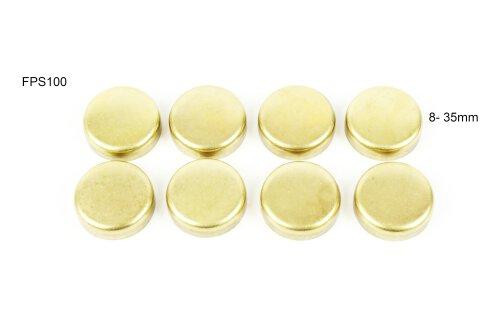 Brass Freeze Plug Set - 1992 Plymouth Colt 1.5L Engine Parts # FPS100ZE103