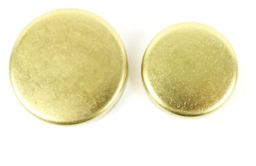 Brass Freeze Plug Set - 1999 Chevrolet Silverado 1500 5.3L Engine Parts # FPS3165ZE88