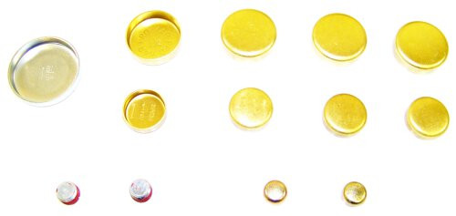 Brass Freeze Plug Set - 1992 Oldsmobile Silhouette 3.8L Engine Parts # FPS3184ZE66