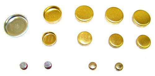 Brass Freeze Plug Set - 1992 Oldsmobile Toronado 3.8L Engine Parts # FPS3184ZE74