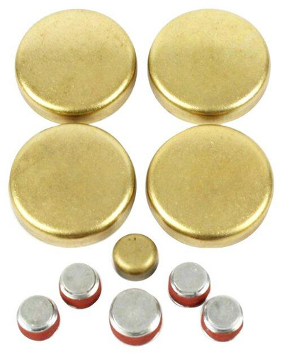 Brass Freeze Plug Set - 1996 Chevrolet Beretta 2.2L Engine Parts # FPS328ZE11
