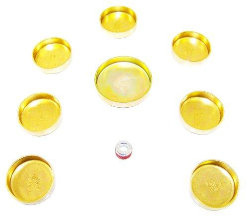 Brass Freeze Plug Set - 1986 Ford Bronco II 2.9L Engine Parts # FPS421ZE1