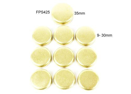 Brass Freeze Plug Set - 2001 Mazda Protege 2.0L Engine Parts # FPS425ZE22