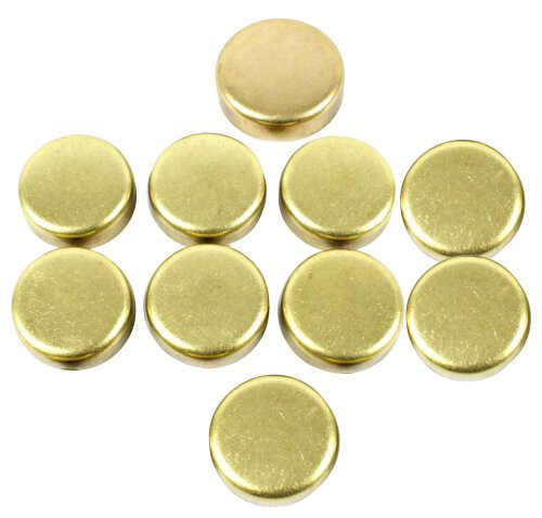 Brass Freeze Plug Set - 1985 Nissan Sentra 1.6L Engine Parts # FPS600ZE5