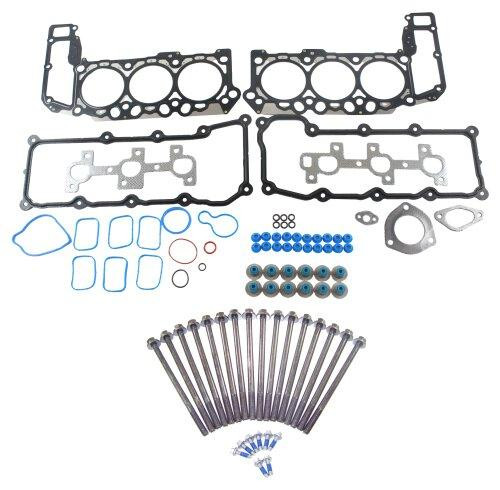 Head Gasket Set with Head Bolt Kit - 2005 Jeep Grand Cherokee 3.7L Engine Parts # HGB1105ZE9