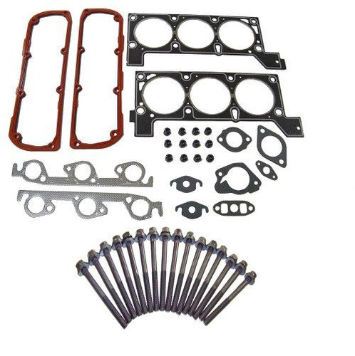 Head Gasket Set with Head Bolt Kit - 1998 Plymouth Grand Voyager 3.8L Engine Parts # HGB11071ZE13