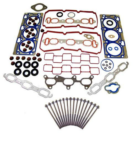 Head Gasket Set with Head Bolt Kit - 2009 Chrysler Sebring 3.5L Engine Parts # HGB1151ZE7