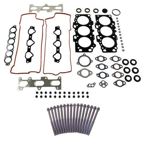 Head Gasket Set with Head Bolt Kit - 2009 Hyundai Santa Fe 2.7L Engine Parts # HGB189ZE2