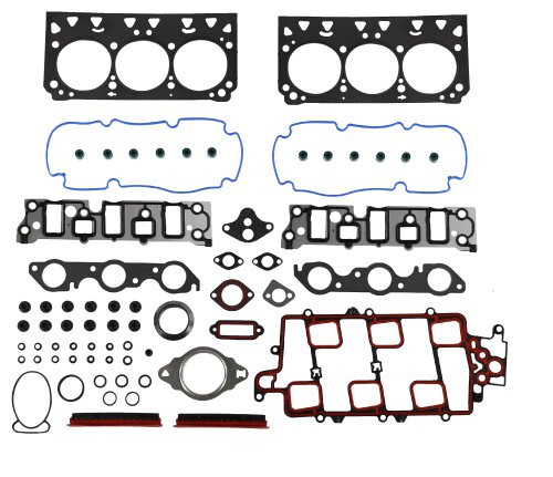 Head Gasket Set with Head Bolt Kit - 2008 Buick Lucerne 3.8L Engine Parts # HGB3189ZE6