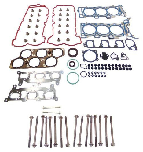 Head Gasket Set with Head Bolt Kit - 2009 Pontiac G8 3.6L Engine Parts # HGB3208ZE2