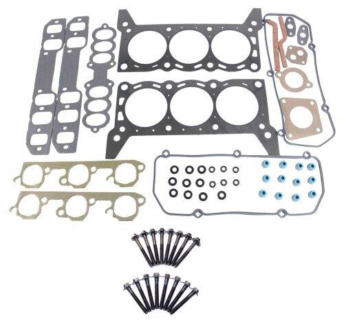Head Gasket Set with Head Bolt Kit - 1995 Ford Thunderbird 3.8L Engine Parts # HGB4119ZE2