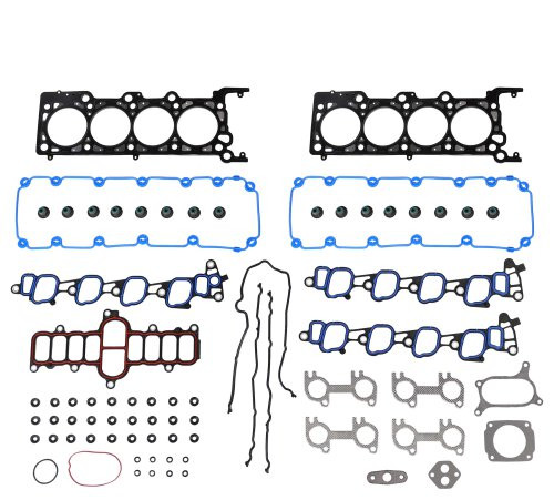 Head Gasket Set with Head Bolt Kit - 2002 Ford E-150 Econoline 5.4L Engine Parts # HGB4170ZE7