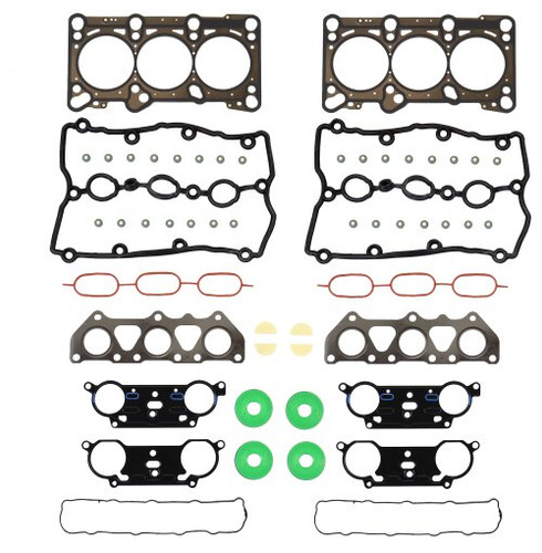 Head Gasket Set with Head Bolt Kit - 2002 Audi A6 Quattro 3.0L Engine Parts # HGB812ZE10