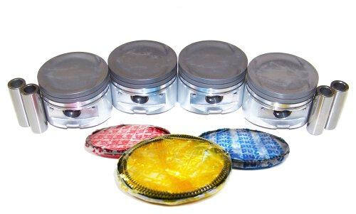 Piston Set with Rings - 1997 Eagle Talon 2.0L Engine Parts # PRK110ZE5