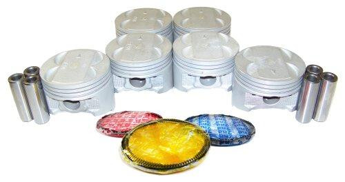 Piston Set with Rings - 1992 Mitsubishi 3000GT 3.0L Engine Parts # PRK126AZE15