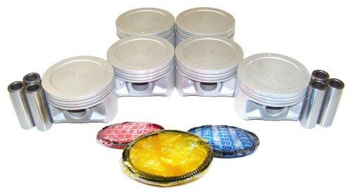 Piston Set with Rings - 2004 Hyundai Santa Fe 2.7L Engine Parts # PRK137ZE7