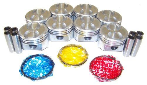 Piston Set with Rings - 1990 Chevrolet C1500 5.0L Engine Parts # PRK3109ZE13