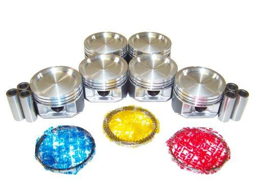 Piston Set with Rings - 2000 Pontiac Montana 3.4L Engine Parts # PRK3117ZE109