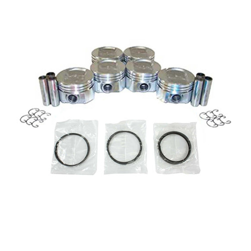 Piston Set with Rings - 1995 Ford Thunderbird 3.8L Engine Parts # PRK4118ZE13