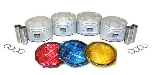 Piston Set with Rings - 1995 Mazda Miata 1.8L Engine Parts # PRK490ZE21