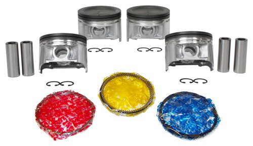 Piston Set with Rings - 2009 Suzuki SX4 2.0L Engine Parts # PRK532ZE5
