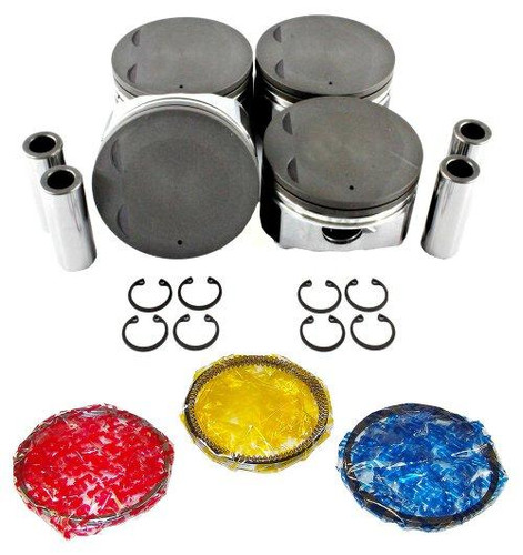Piston Set with Rings - 2012 Suzuki SX4 2.0L Engine Parts # PRK533ZE5