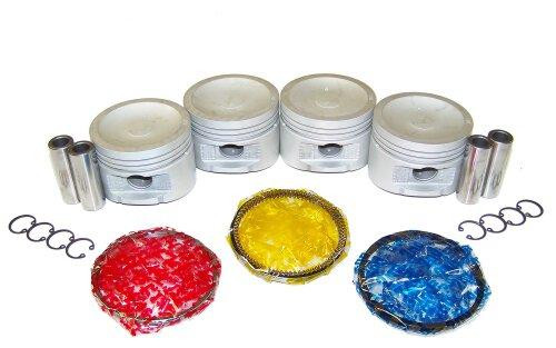 Piston Set with Rings - 1990 Nissan Sentra 1.6L Engine Parts # PRK609ZE7