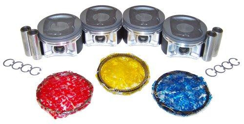 Piston Set with Rings - 2012 Nissan Versa 1.8L Engine Parts # PRK635ZE19