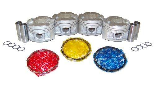 Piston Set with Rings - 2003 Pontiac Vibe 1.8L Engine Parts # PRK916ZE1