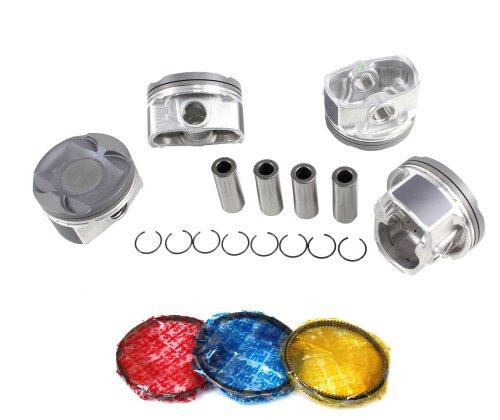Piston Set with Rings - 2016 Scion tC 2.5L Engine Parts # PRK955ZE6