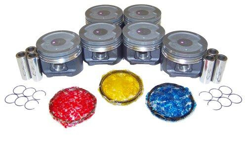 Piston Set with Rings - 1996 Lexus LX450 4.5L Engine Parts # PRK967ZE1