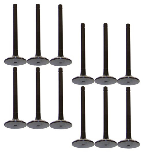 Exhaust and Intake Valve Kit - 1988 Ford E-150 Econoline Club Wagon 4.9L Engine Parts # VK124107ZE10